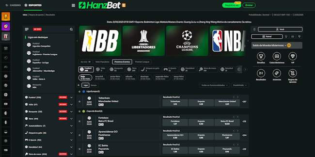 Apostas esportivas online