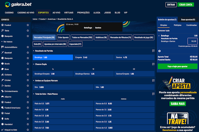 Sports betting entrar